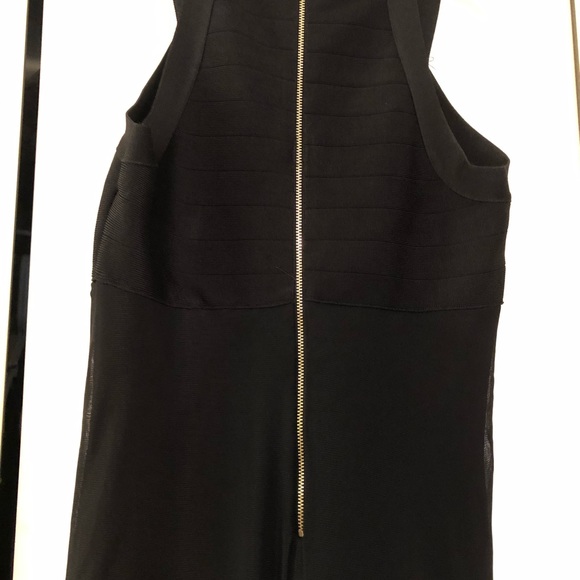 Bebe Bandage Flowy/Sheer Maxi Dress - Picture 4 of 4